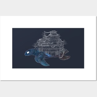 Space Turtle Posters and Art